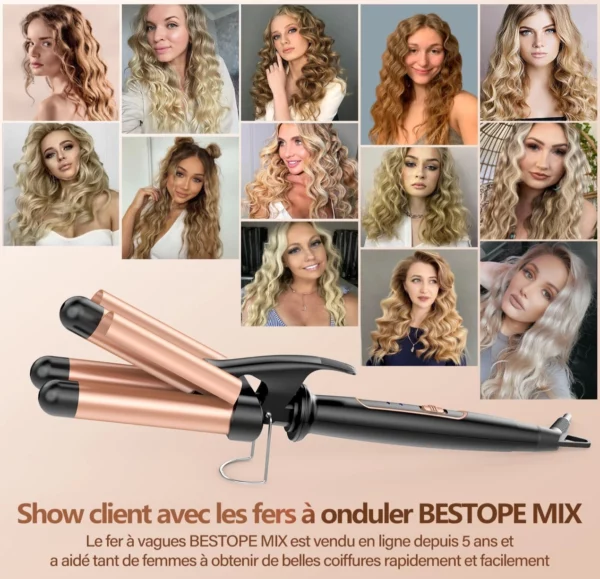 Three-barrel curler – Image 2
