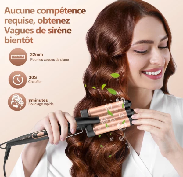 Three-barrel curler – Image 5