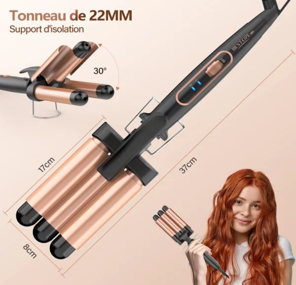 Three-barrel curler – Image 7